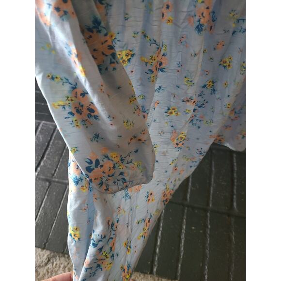 Girl's Blue Floral Stitch & Pine size 16 Dress NWT - Picture 3 of 5